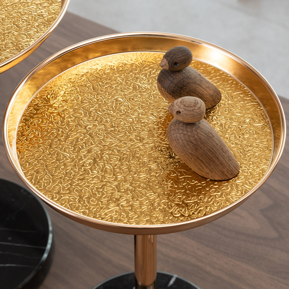 Dagny Pedestal Side Table