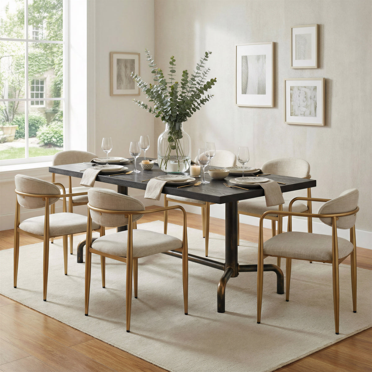 Neum Black Dining Table