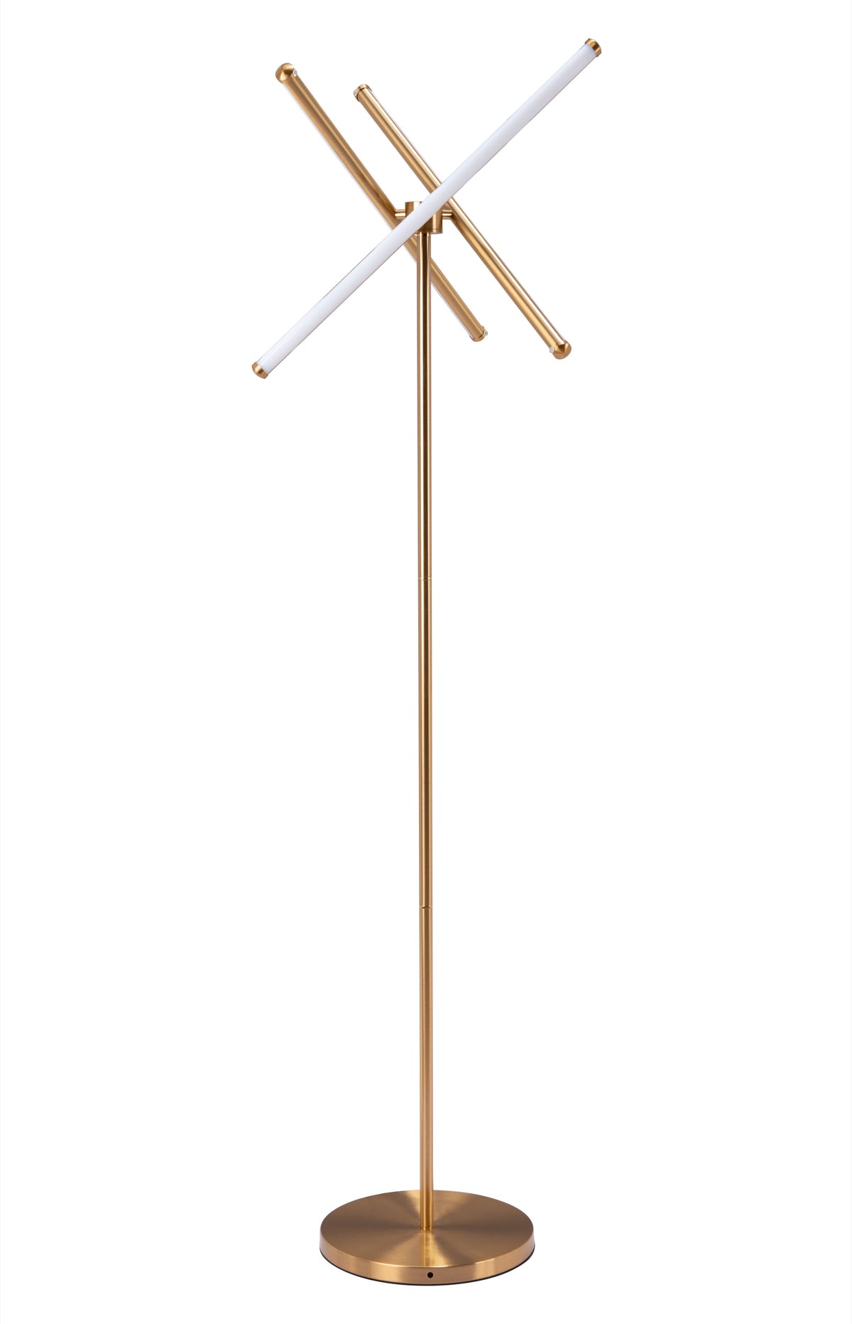 Garza Brass Floor Lamp