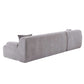 Modern Full Foam L-Shape Modular Chaise Sectional Sofa 109" - Revel Sofa 