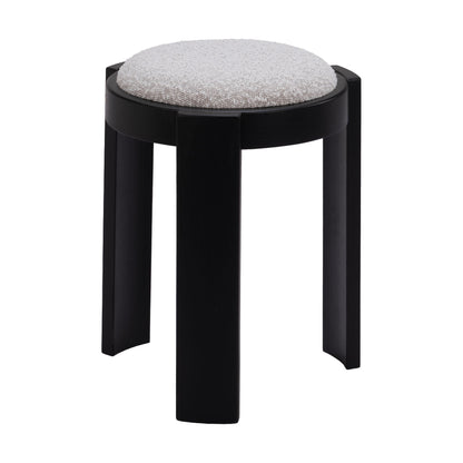 Banjul Misty Gray Ottoman