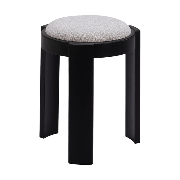 Banjul Misty Gray Ottoman
