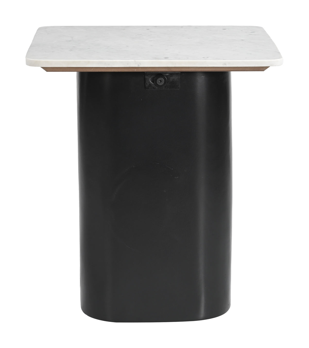 Fiora White & Black Side Table