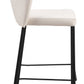 Linz Counter Stool (Set of 2) in Cream