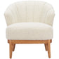 Leque Tawny Beige Accent Chair
