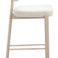 Aurea Light Gray Barstool (Set of 2)