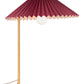 Charo Red & Gold Table Lamp