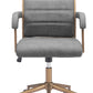 Auction Office Chair in Gray