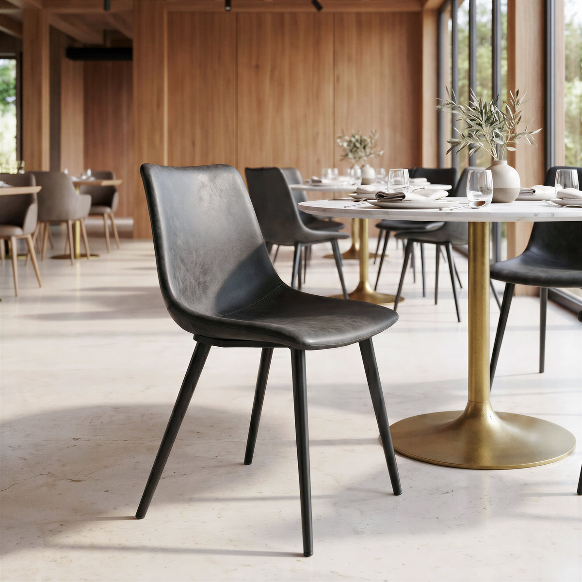 Daniel Dining Chair (Set of 2) in Vintage Black