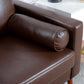 MCM Faux Leather Sofa 77'