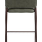 Freesia Barstool (Set of 2) in Olive Green