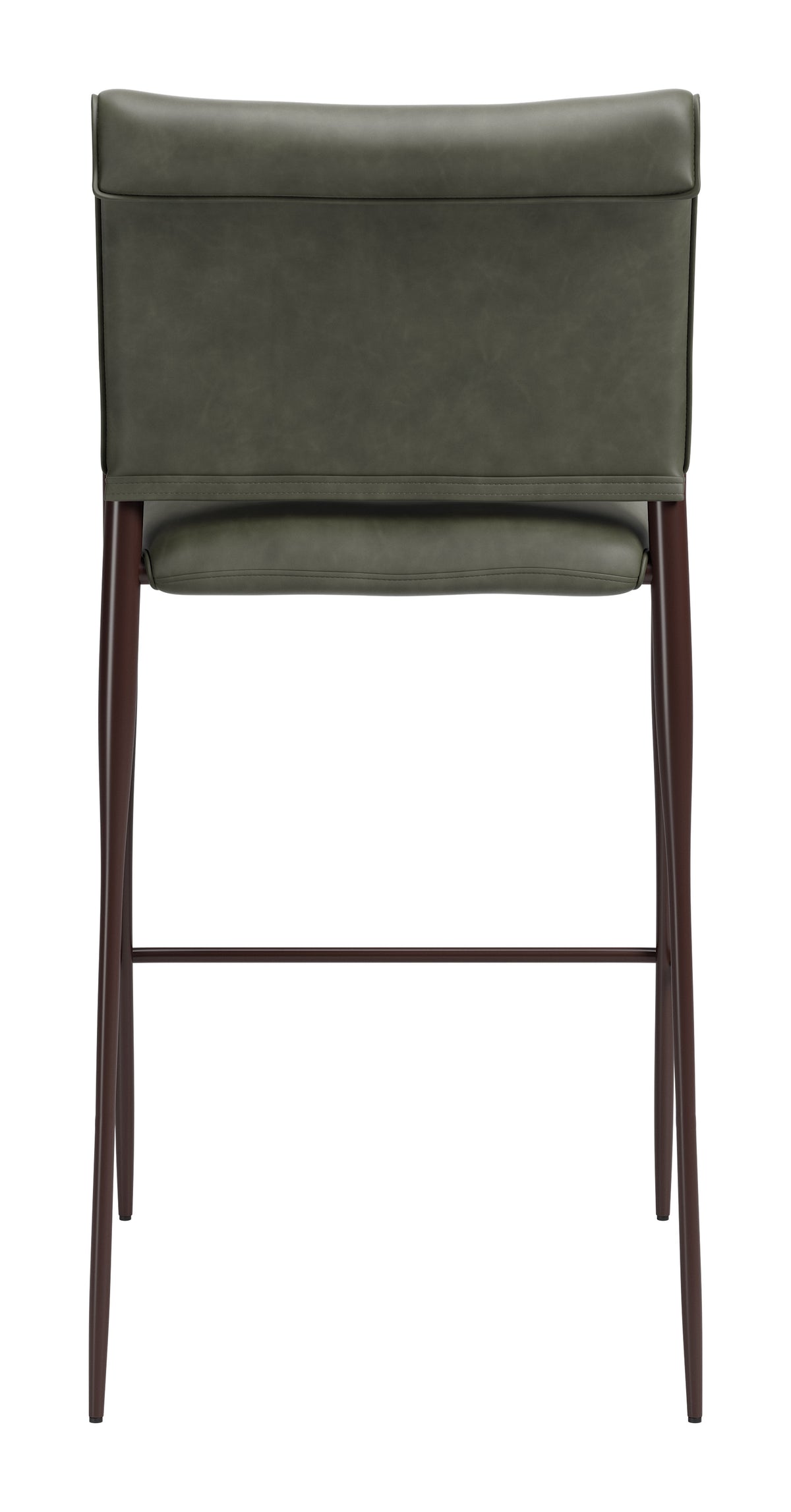 Freesia Barstool (Set of 2) in Olive Green
