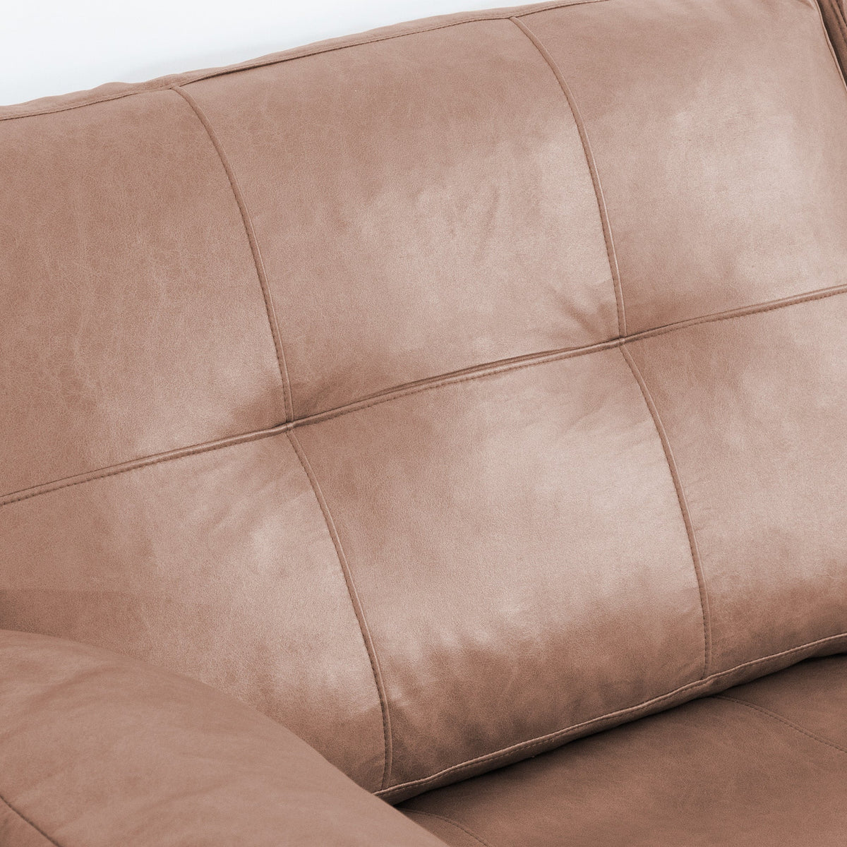 Delano Faux Leather Sectional Sofa