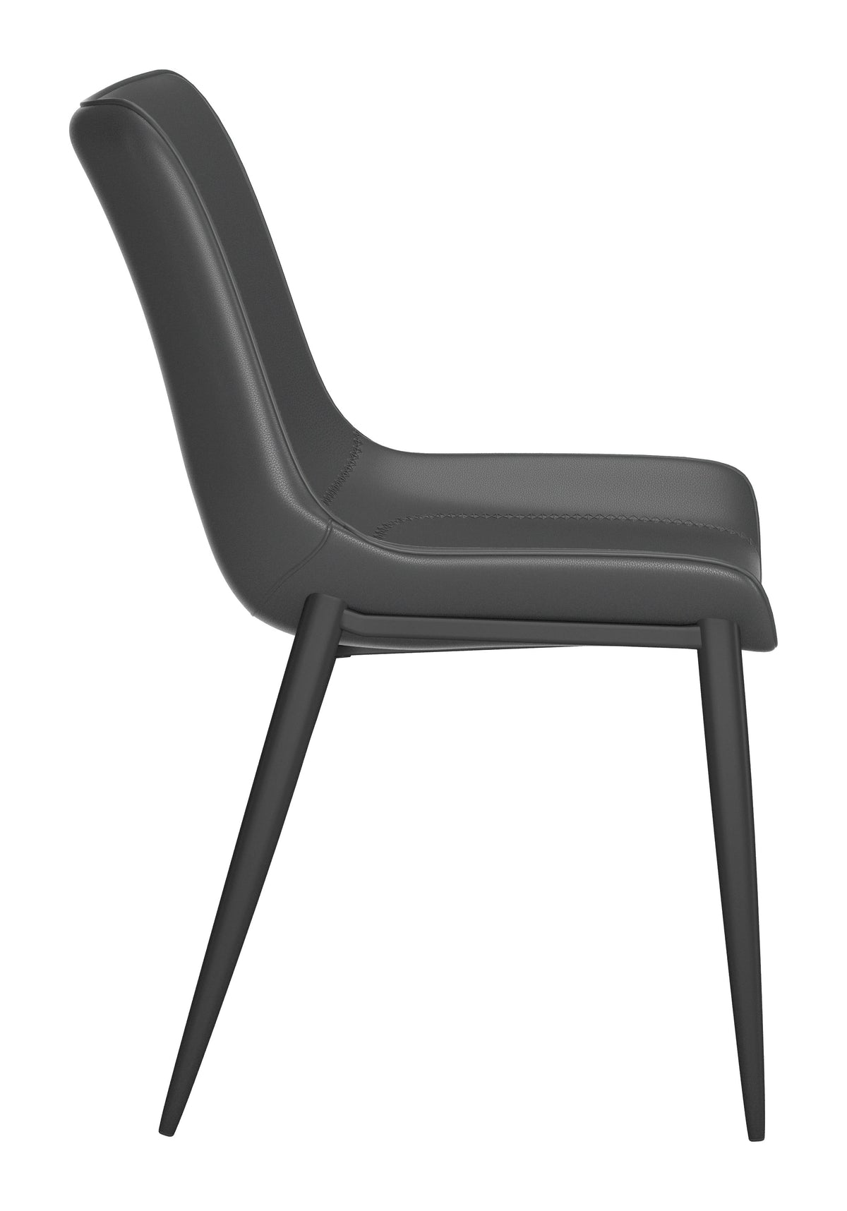 Magnus Dining Chair (Set of 2) in Black