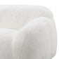 Adell Faux Fur 2-Piece Living Room Set – 84" Sofa & Swivel Chair Set – view 14