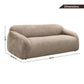 Adell Faux Fur Upholstered Sofa – 84" Sculptural Stationary Sofa – view 16