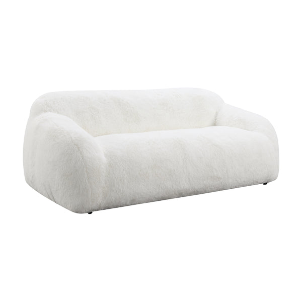Adell Faux Fur Upholstered Sofa – 84