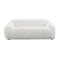 Adell Faux Fur Upholstered Sofa – 84" Sculptural Stationary Sofa – view 7
