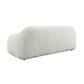 Adell Faux Fur Upholstered Sofa – 84" Sculptural Stationary Sofa – view 8