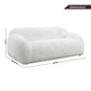 Adell Faux Fur Upholstered Sofa – 84" Sculptural Stationary Sofa – view 9