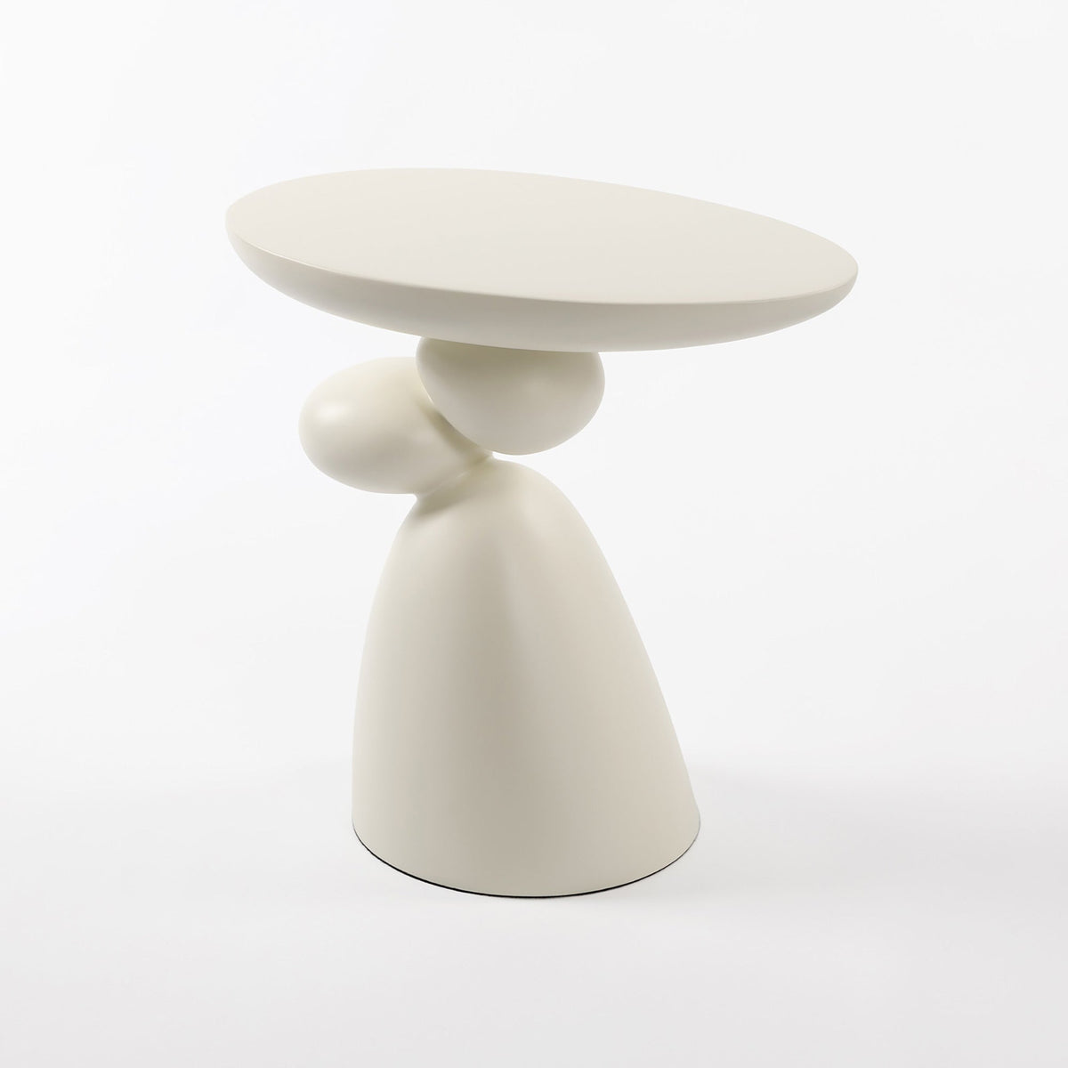 Edric Fiberglass Corner End Table