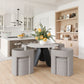 Papua Gray Dining Chair