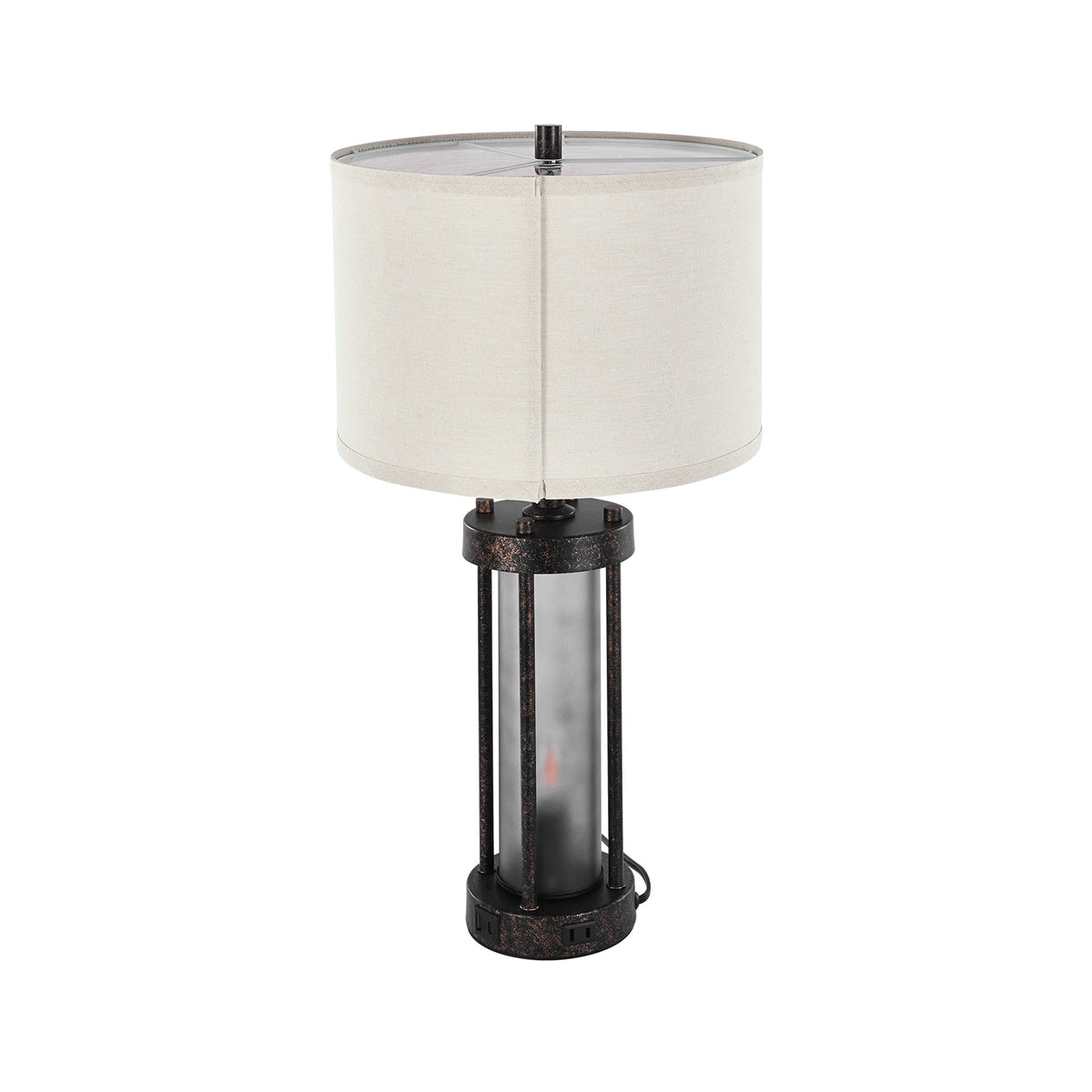 Tiago Farmhouse Table Lamp Set