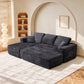 Emberly Modular Sectional Sofa Grey L-Shape