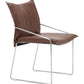 Pola Dining Chair (Set of 2) in Brown