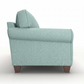 Augusta Sofa – Made in USA, Custom Fabric Options, 83" Classic Design - Leslie Robins Egg - Fabric (9)
