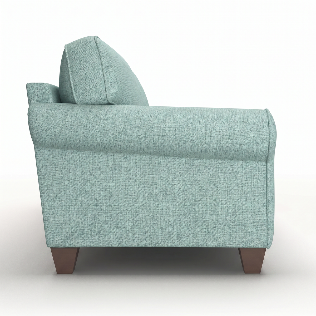 Augusta Sofa – Made in USA, Custom Fabric Options, 83" Classic Design - Leslie Robins Egg - Fabric (9)