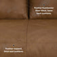 Morrison MCM Genuine Leather Sectional Chaise Sofa (2 Colors)