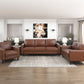 Thayer Faux Leather Sofa