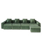 Brisa Velvet Modular Sectional