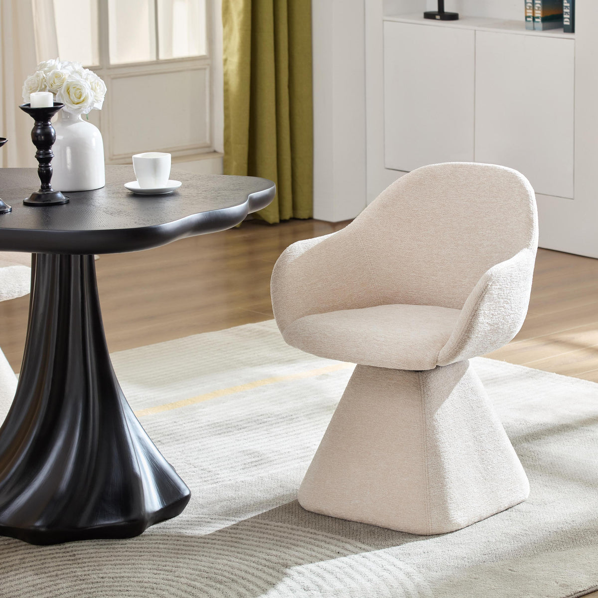 Ebba Swivel Barrel Chair