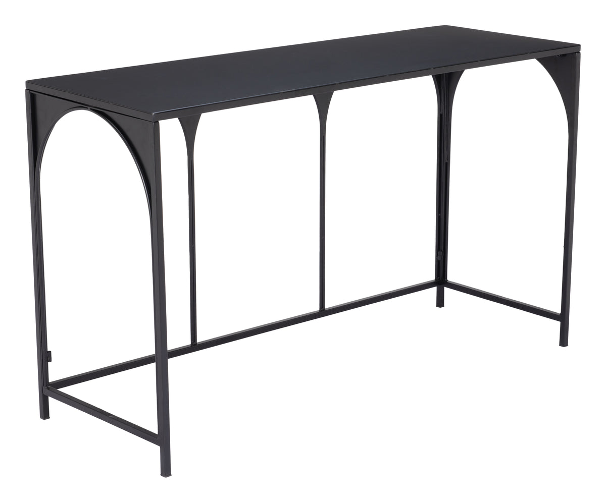Loriet Black Console Table