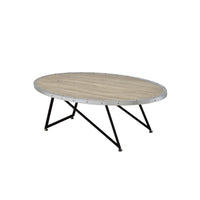 Allis Black Metal Coffee Table