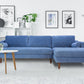 Anderson Denim Blue Upholstered Sectional Sofa – 105" Right-Arm Facing Sectional – view 8