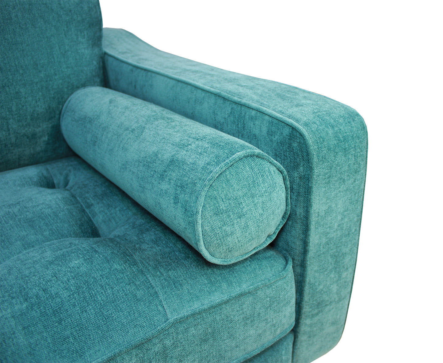 Anderson Green Upholstered Sofa – 90" Sofa – view 6