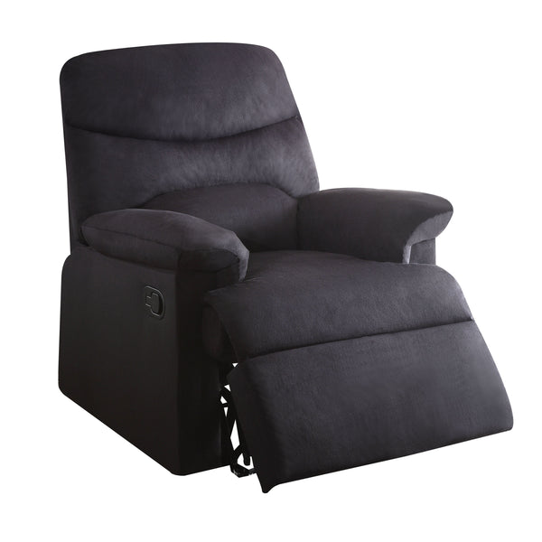 Arcadia Black Woven Fabric Motion Recliner – 35