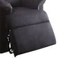 Arcadia Black Woven Fabric Motion Recliner – 35" Wide Motion Recliner – view 3