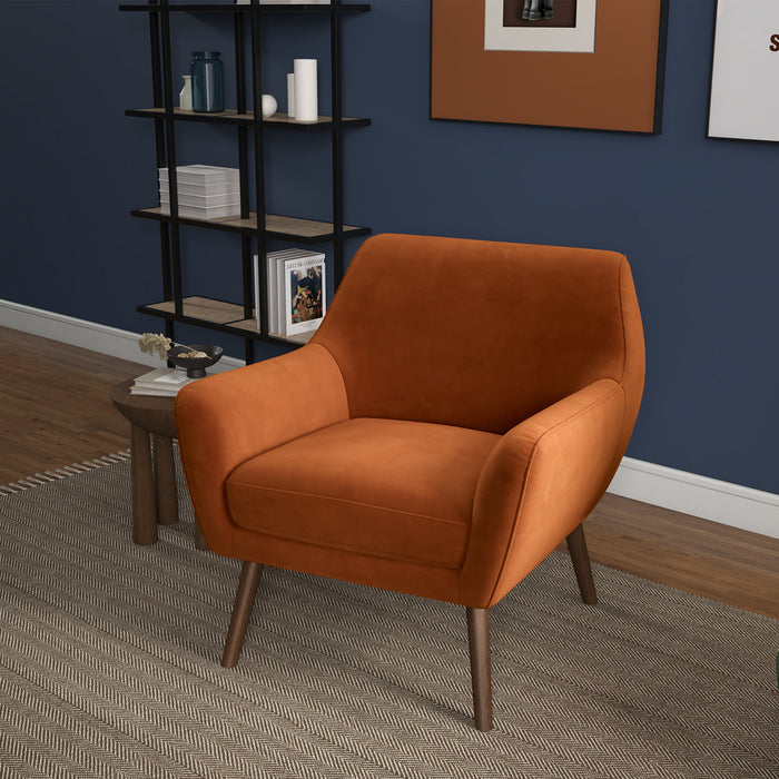 Panom MCM Lounge Chair – in room setting