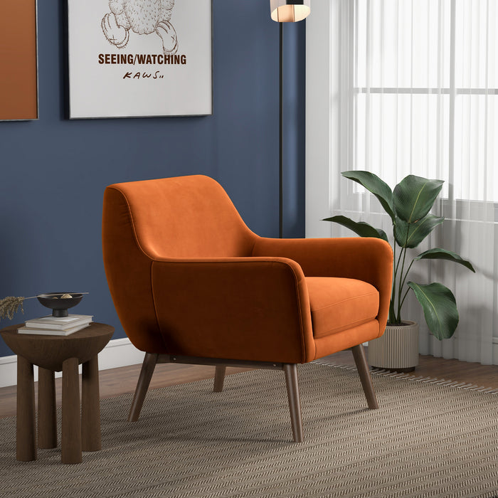 Panom MCM Lounge Chair – in room setting