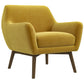 Sillón Boucle blanco moderno de mediados de siglo 'Panom'