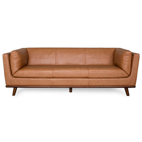 Phoenix MCM Premium Leather Sofa 86W