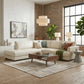 Glander Leather Sectional Chaise Sofa – 108” Modern L-Shaped Sofa (Top-Grain / PU Leather, Deep Seating)