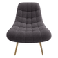 Aubrey Tufted Boucle Lounge Chair – Modern Armless Accent Chair (2 Colors) with soft texture and elegant tufting.