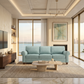 Augusta Sofa – Made in USA, Custom Fabric Options, 83" Classic Design – view 17