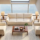 Augusta Sofa – Made in USA, Custom Fabric Options, 83" Classic Design – view 20
