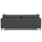 Ava Sofa & Ottoman Set 90" – Dark Gray – view 17